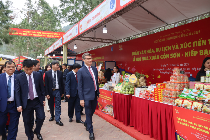 Hải Dương khai hội mùa xuân Côn Sơn - Kiếp Bạc 2025 - Ảnh 12.