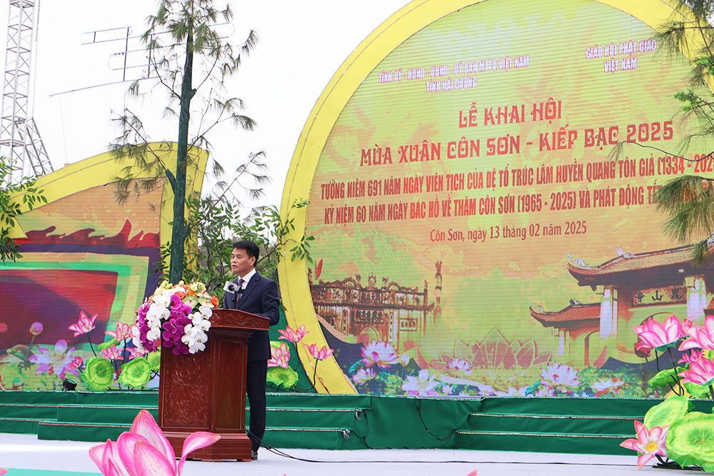 Hải Dương khai hội mùa xuân Côn Sơn - Kiếp Bạc 2025 - Ảnh 3.