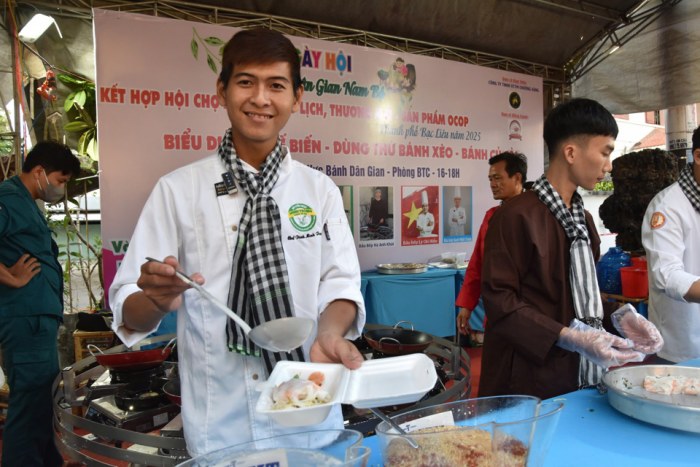 Muôn sắc Ngày hội bánh dân gian Nam Bộ ở Bạc Liêu - Ảnh 3.