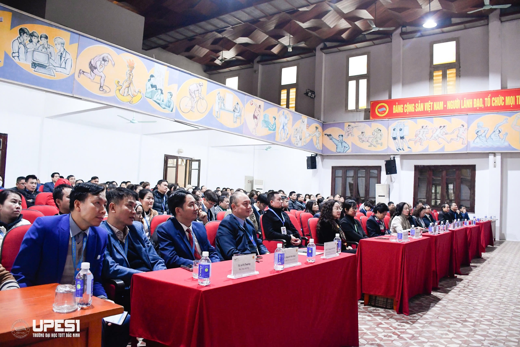 Bế mạc khảo sát chính thức đánh giá chất lượng cơ sở giáo dục Trường Đại học TDTT Bắc Ninh - Ảnh 1.