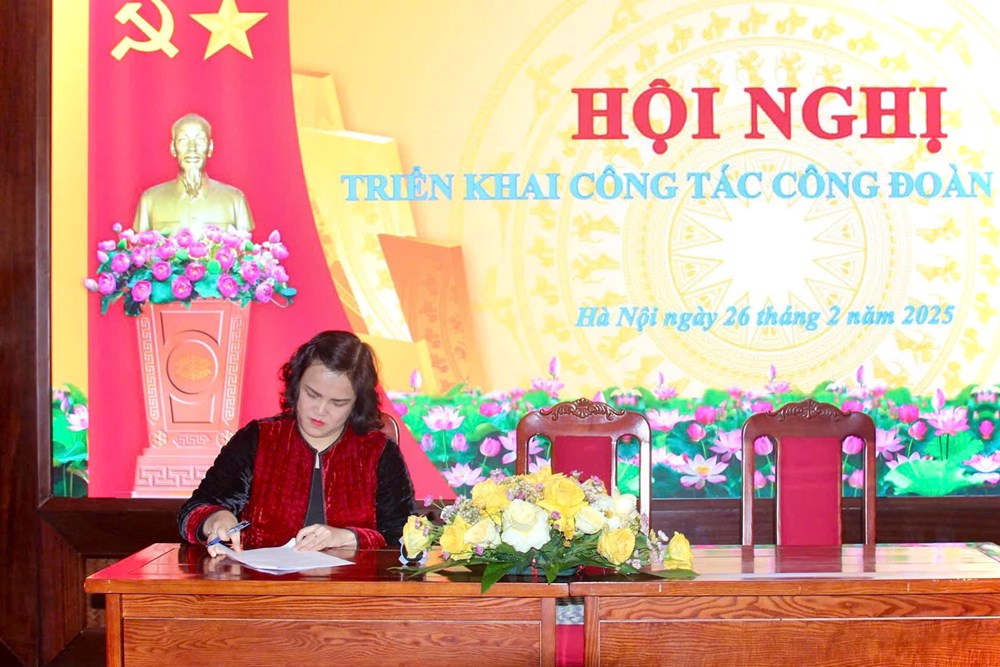 Công đoàn Khối Di sản và Văn hóa cơ sở triển khai công tác công đoàn 2025 - Ảnh 6.