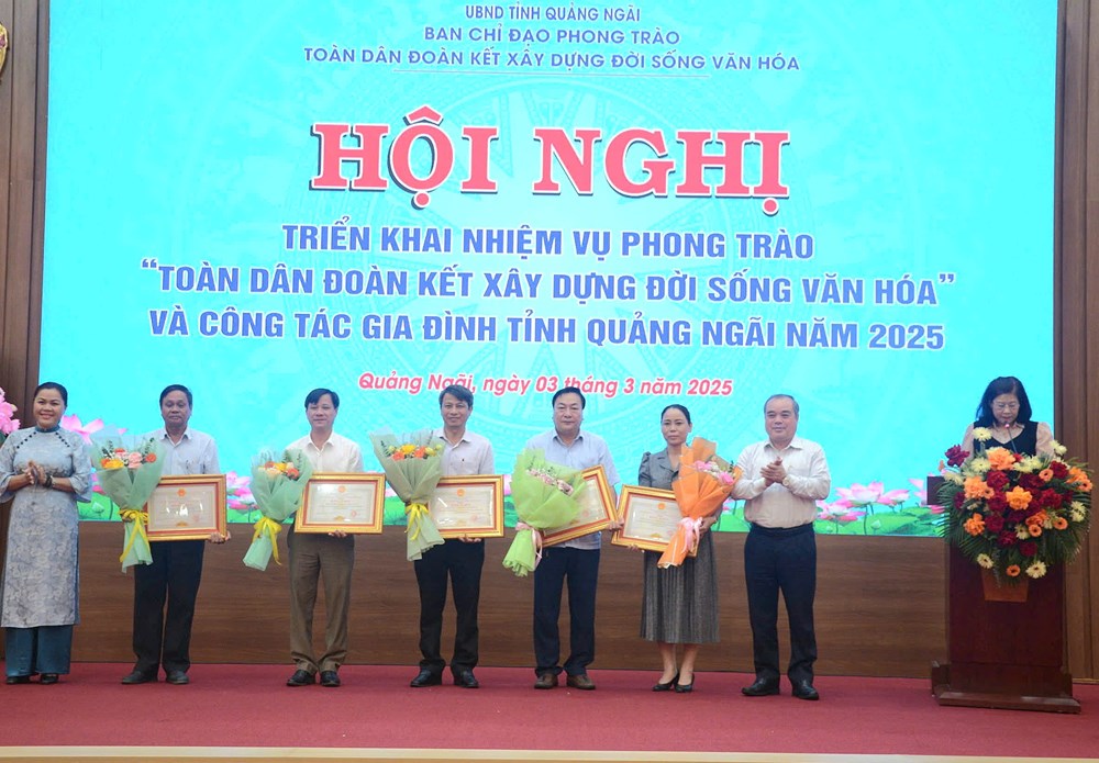Quảng Ngãi nâng cao chất lượng phong trào “Toàn dân đoàn kết xây dựng đời sống văn hóa” - Ảnh 3.