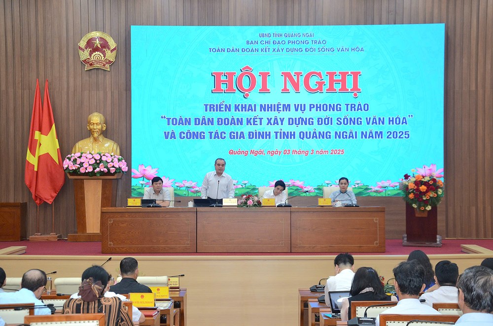 Quảng Ngãi nâng cao chất lượng phong trào “Toàn dân đoàn kết xây dựng đời sống văn hóa” - Ảnh 1.
