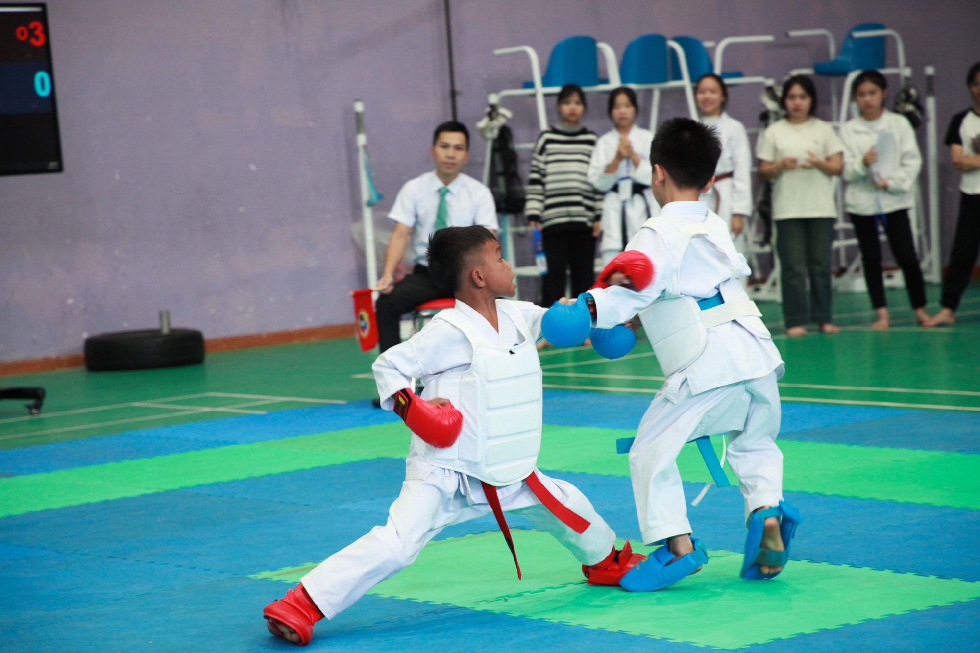 Kon Tum: Gần 240 vận động viên tham gia Hội thi Karate Thiếu niên, Nhi đồng tỉnh - Ảnh 2.
