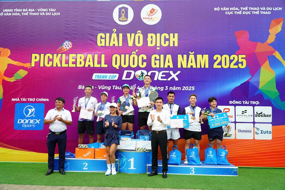 Giải vô địch Pickleball quốc gia 2025: Khép lại mùa giải sôi động - Ảnh 4.
