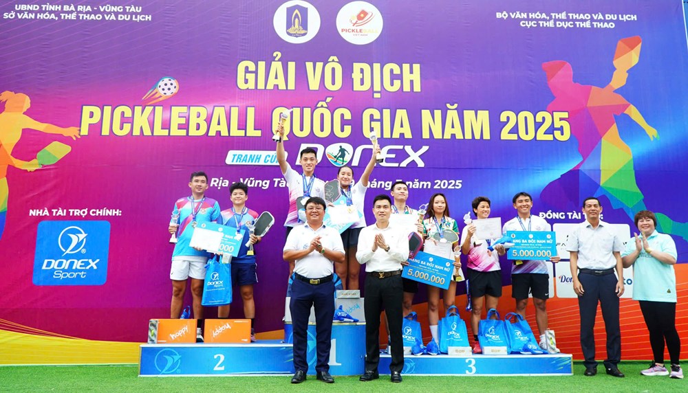 Giải vô địch Pickleball quốc gia 2025: Khép lại mùa giải sôi động - Ảnh 8.