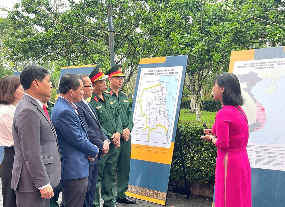 Trưng bày chuyên đề “Cuộc khởi nghĩa Ba Tơ – Những con người làm nên lịch sử” - Ảnh 1.