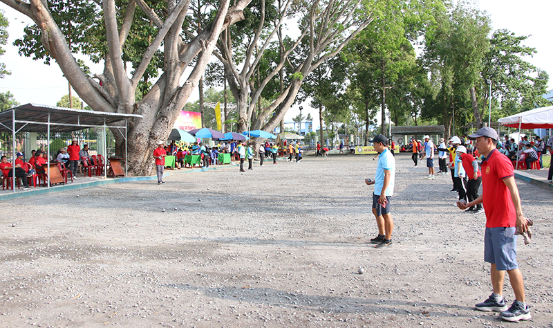 Sôi nổi Giải Petanque vô địch Quốc gia năm 2025 tại Đồng Tháp - Ảnh 1.