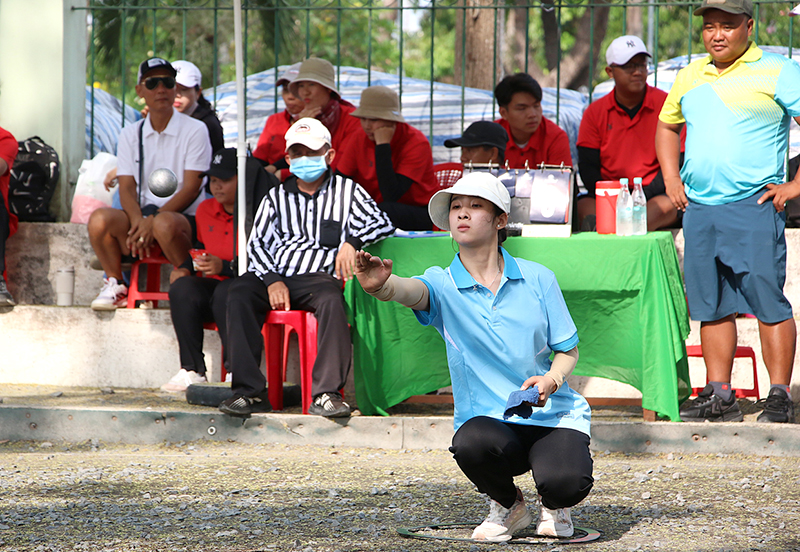 Sôi nổi Giải Petanque vô địch Quốc gia năm 2025 tại Đồng Tháp - Ảnh 3.