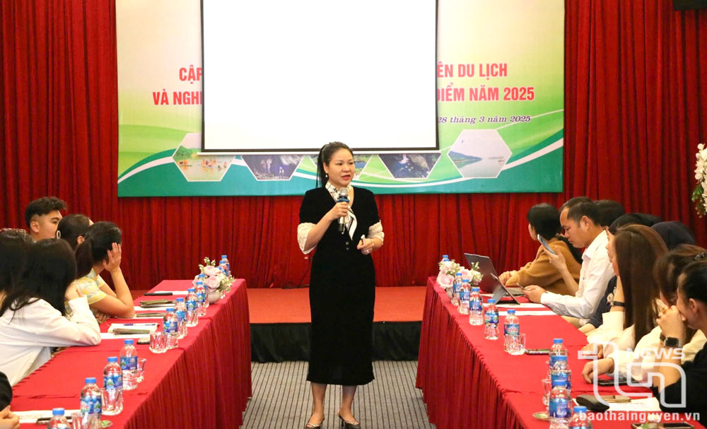 Thái Nguyên: Nâng cao kiến thức cho hướng dẫn viên du lịch - Ảnh 1.