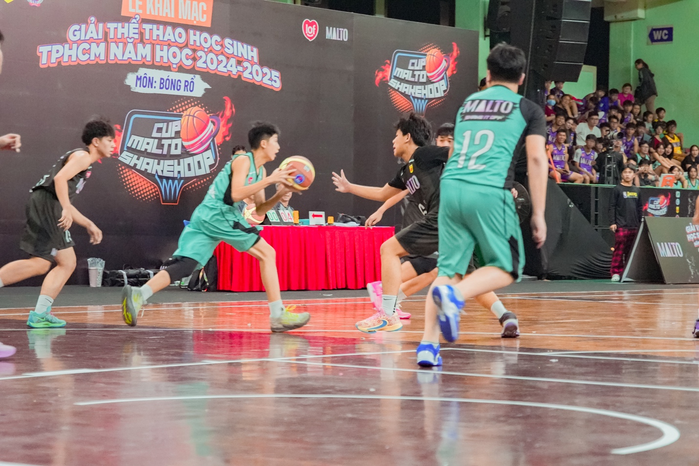Chính thức khởi động Giải thể thao học sinh TP. HCM môn Bóng rổ – Cup Kun Siêu Phàm và Cúp Malto SHAKEHOOP - Ảnh 3.