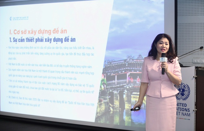 Thứ trưởng Thường trực Lê Hải Bình chủ trì Hội thảo quốc tế "Đẩy mạnh hội nhập quốc tế về văn hóa trong kỷ nguyên vươn mình của dân tộc" - Ảnh 4.