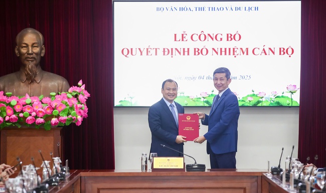 Bộ VHTTDL công bố và trao các quyết định về công tác cán bộ - Ảnh 6.