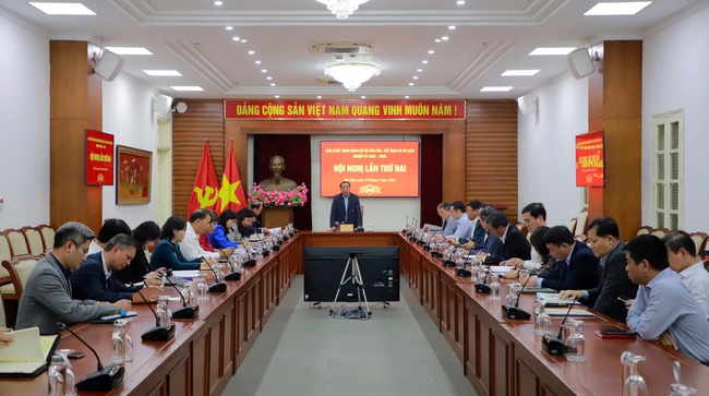 Bộ VHTTDL: Đẩy mạnh tuyên truyền đại hội đảng các cấp tiến tới Đại hội đại biểu toàn quốc lần thứ XIV của Đảng - Ảnh 1.