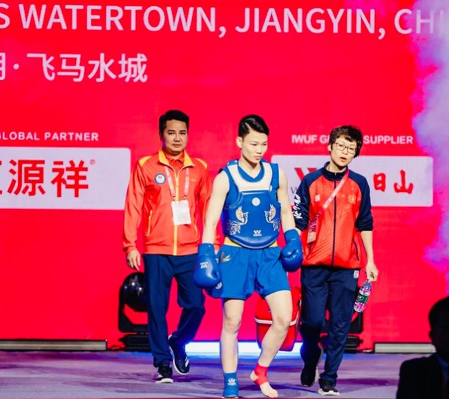 Tuyển wushu Việt Nam lọt vào chung kết tại Cúp tán thủ thế giới 2025 - Ảnh 1.