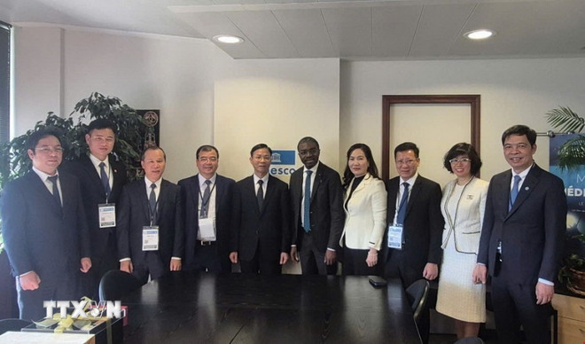 Việt Nam khẳng định vai trò tích cực và trách nhiệm tại UNESCO - Ảnh 4.