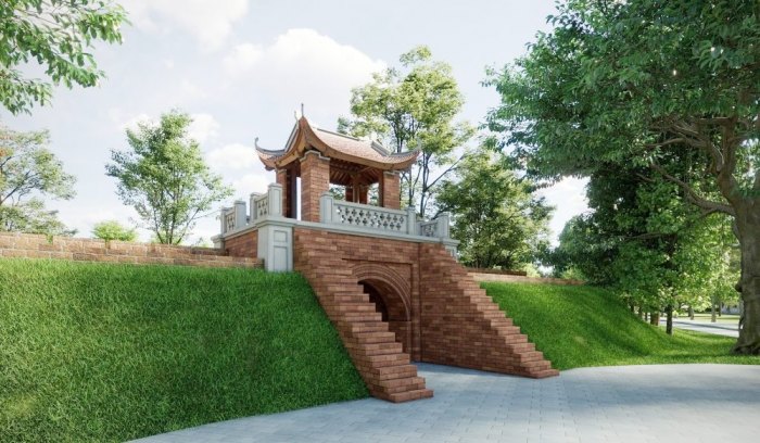 Hà Nội đầu tư phục dựng Thành cổ Sơn Tây, hướng đến trung tâm di sản sáng tạo - Ảnh 2.