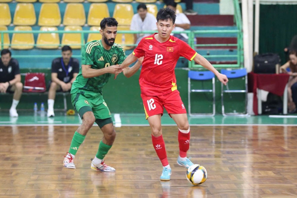 Đội tuyển Futsal Việt Nam thắng liên tiếp 2 trận giao hữu trước Saudi Arabia - Ảnh 1.