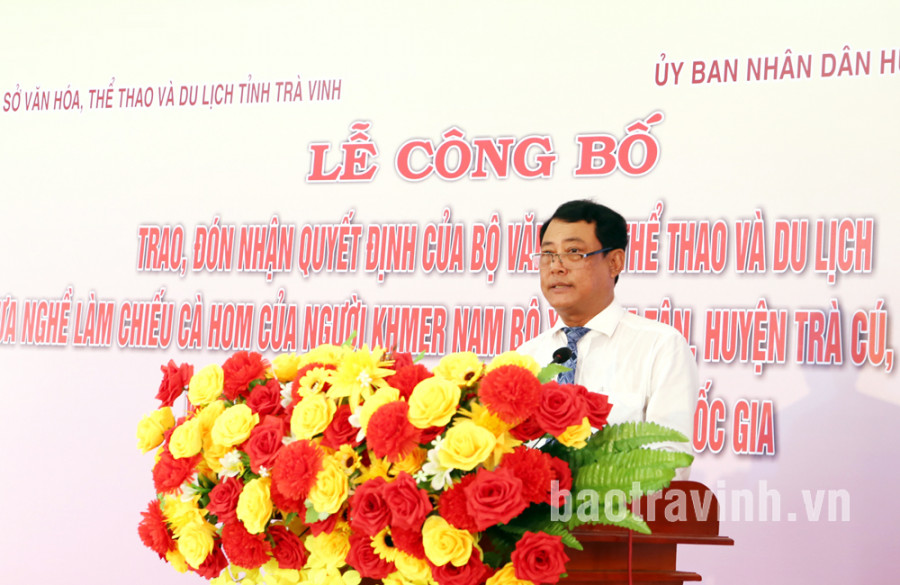 Trà Vinh: Làng nghề dệt chiếu Cà Hom xã Hàm Tân được công nhận di sản văn hóa phi vật thể quốc gia - Ảnh 1.