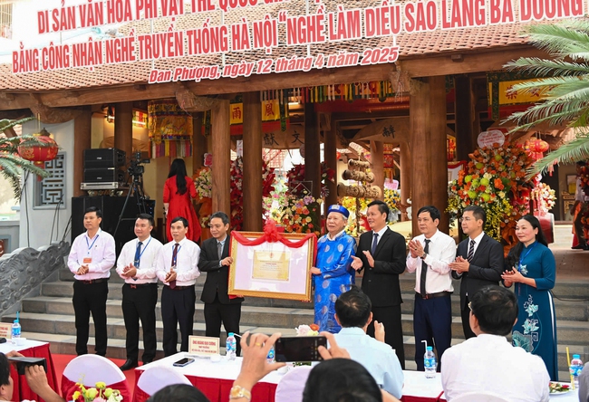 Hội diều làng Bá Dương Nội được công nhân Di sản văn hóa phi vật thể quốc gia - Ảnh 3.