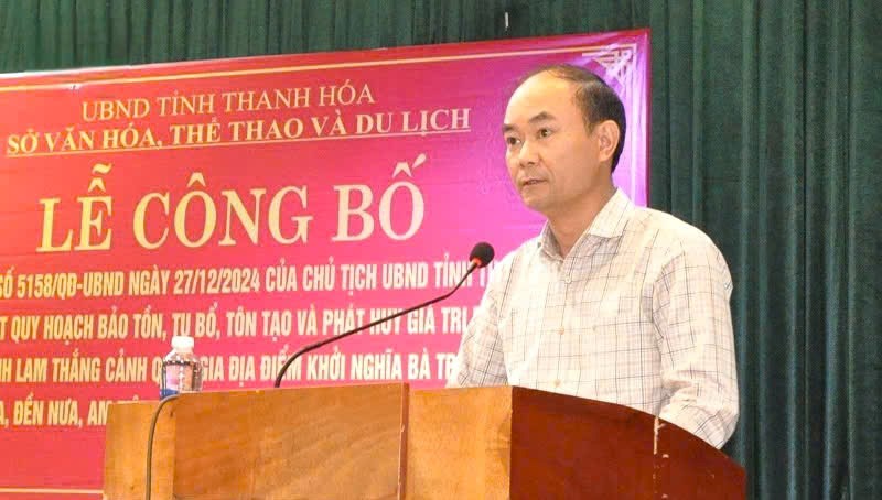 Quy hoạch Di tích lịch sử quốc gia địa điểm khởi nghĩa Bà Triệu (Thanh Hóa): Trở thành trung tâm du lịch văn hóa tâm linh - Ảnh 3.