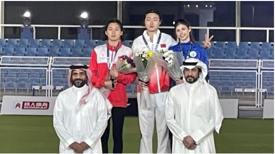 Mai Ngọc Ánh giành Huy chương Bạc tại Giải điền kinh U18 châu Á - Ảnh 1.