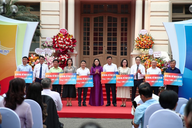 Khai mạc Ngày Sách và Văn hóa đọc Việt Nam 2025 - Ảnh 5.