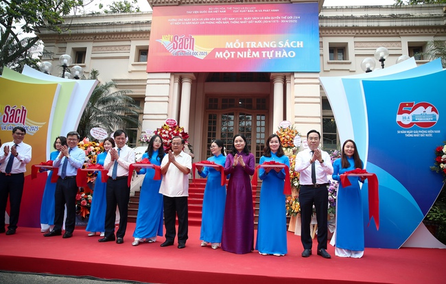 Khai mạc Ngày Sách và Văn hóa đọc Việt Nam 2025 - Ảnh 4.