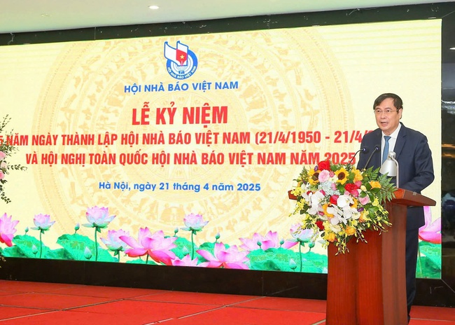 Lễ kỷ niệm 75 năm Ngày thành lập Hội Nhà báo Việt Nam - Ảnh 5.