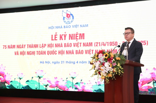 Lễ kỷ niệm 75 năm Ngày thành lập Hội Nhà báo Việt Nam - Ảnh 3.