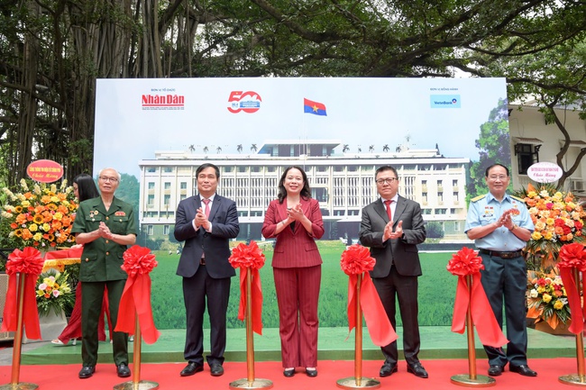 Công bố đợt truyền thông đặc biệt chào mừng 50 năm ngày Giải phóng miền nam, thống nhất đất nước của báo Nhân Dân - Ảnh 5.