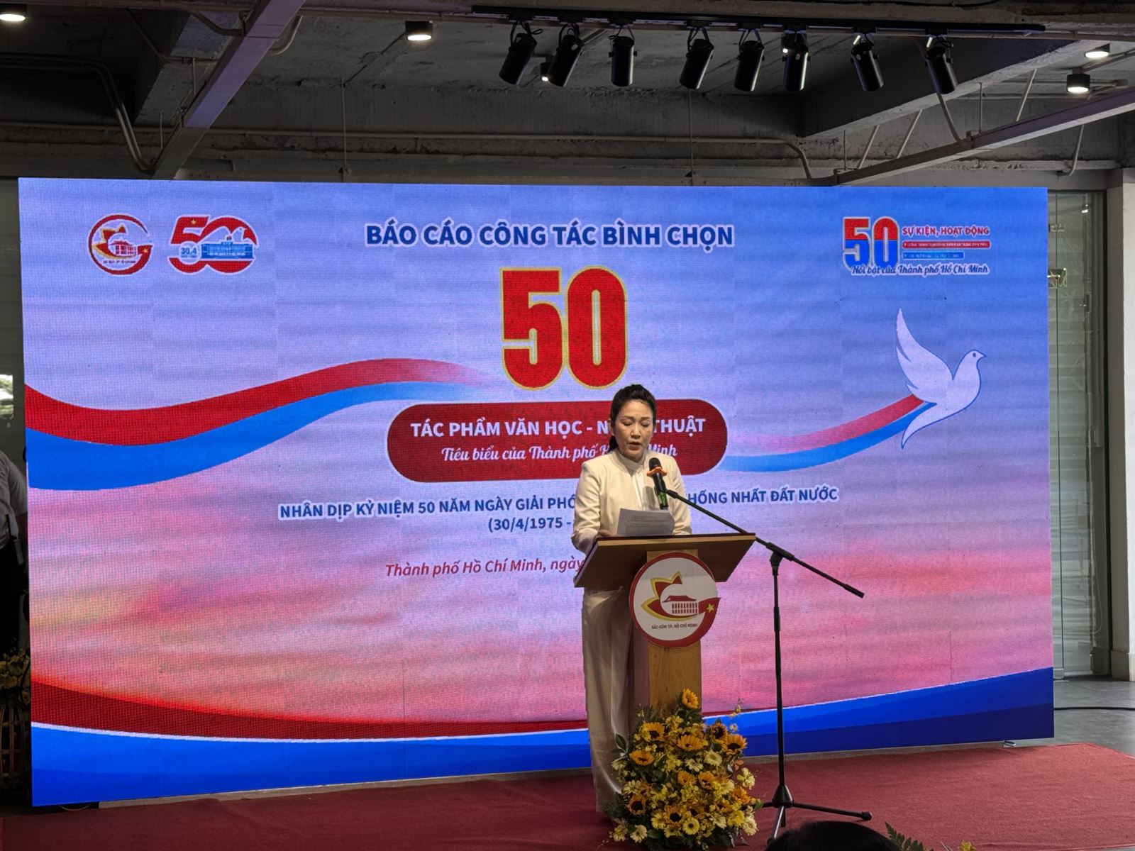 TP Hồ Chí Minh: Tôn vinh 50 tác phẩm văn học, nghệ thuật tiêu biểu - Ảnh 1.