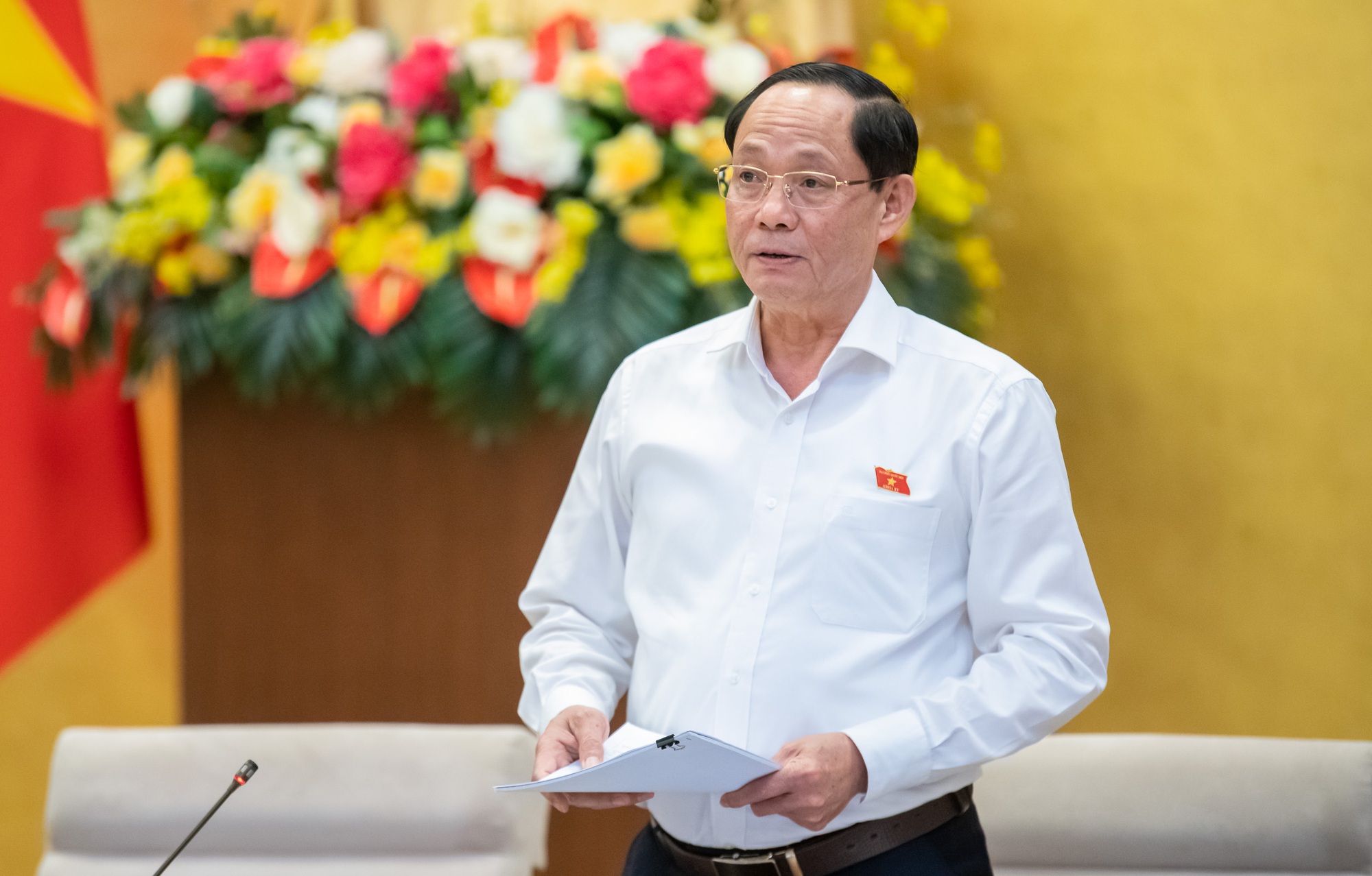 Ủy ban Thường vụ Quốc hội cho ý kiến về dự thảo Nghị quyết đào tạo các ngành, nghề chuyên môn đặc thù trong lĩnh vực nghệ thuật - Ảnh 5.