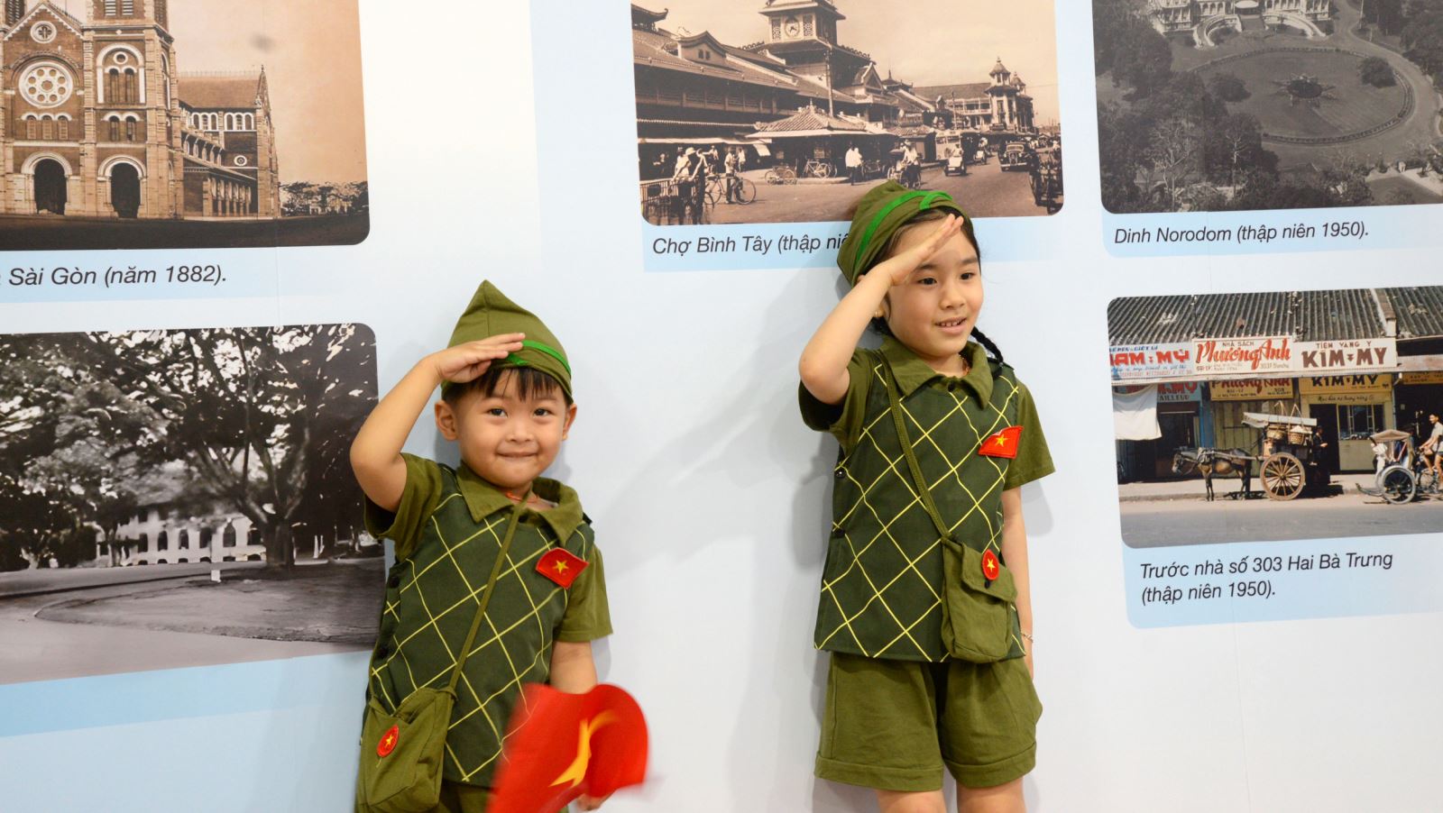 Triển lãm 'Sài Gòn xưa và nay' tái hiện hành trình lịch sử tại nhà ga Metro Bến Thành - Ảnh 6.