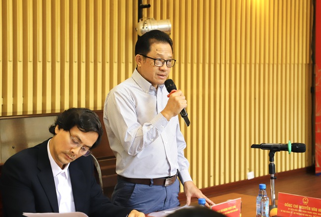 Bộ trưởng Nguyễn Văn Hùng làm việc với Nhạc Viện TP.HCM và Trường Đại học Văn Hóa TP.HCM - Ảnh 2.