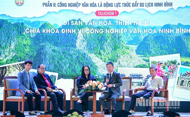 Hội thảo “Đưa công nghiệp văn hóa thành đòn bẩy để du lịch Ninh Bình cất cánh” - Ảnh 8.