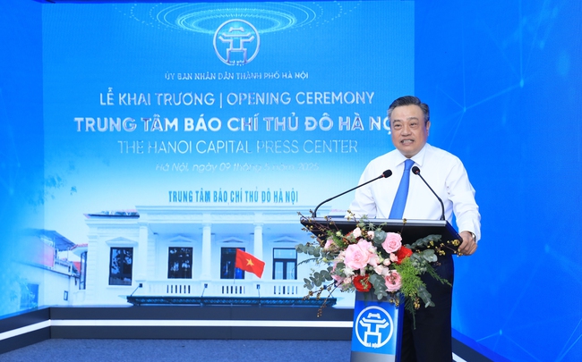 Khai trương Trung tâm Báo chí Thủ đô Hà Nội - Ảnh 3.