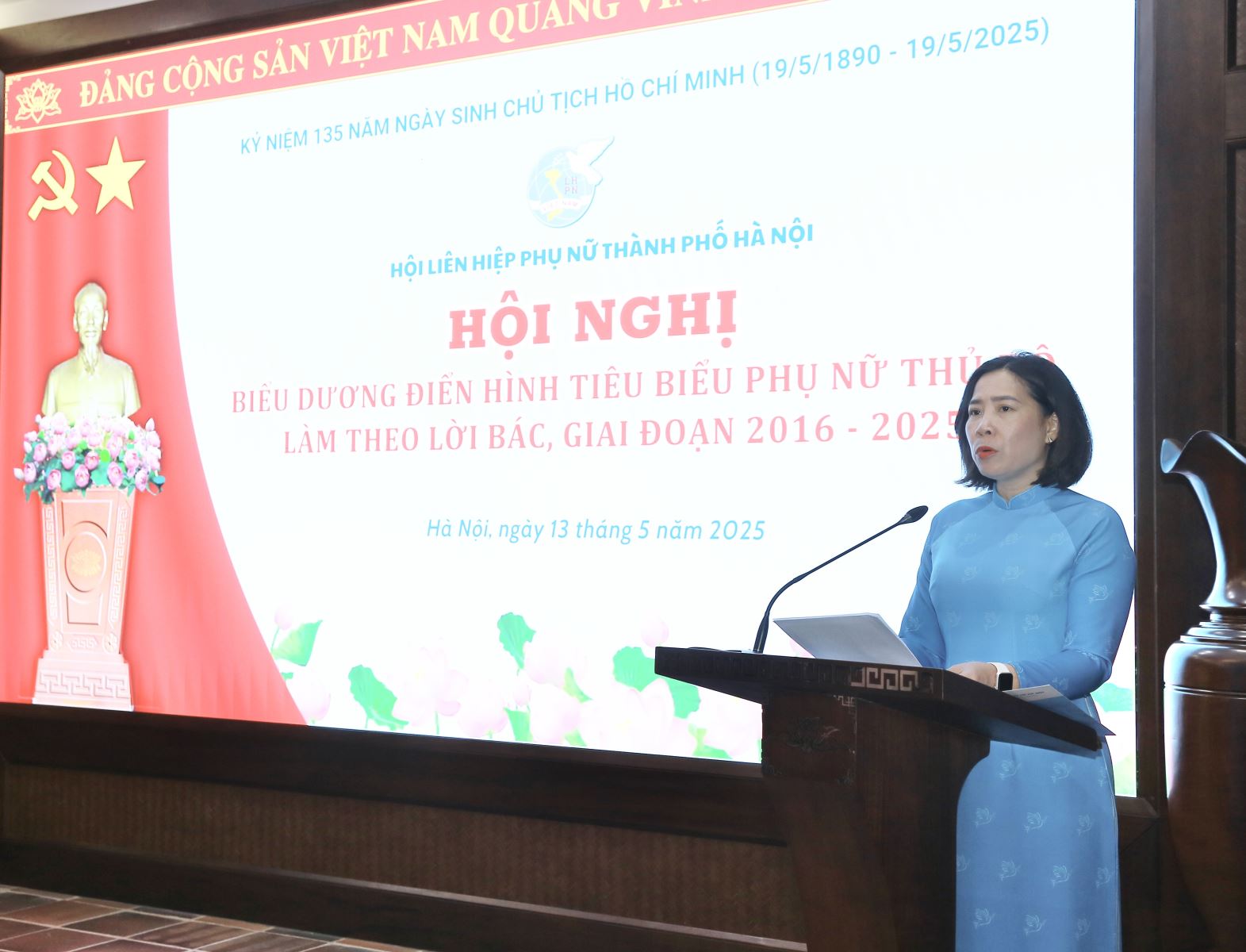 Tôn vinh phụ nữ Thủ đô điển hình tiêu biểu làm theo lời Bác giai đoạn 2016-2025 - Ảnh 1.