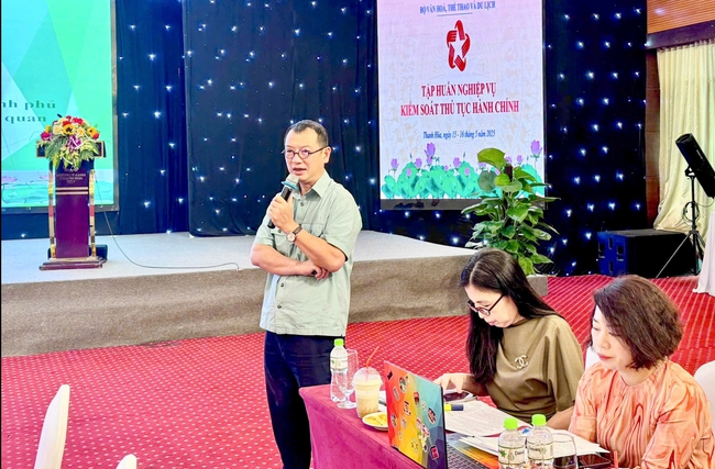 Bộ VHTTDL tổ chức tập huấn nghiệp vụ kiểm soát thủ tục hành chính - Ảnh 3.