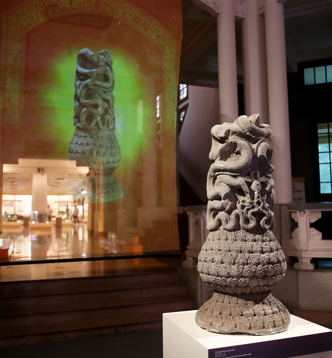 Chiêm ngưỡng di sản Phật giáo thời Lý qua công nghệ 3D mapping tại Bảo tàng Lịch sử quốc gia - Ảnh 6.