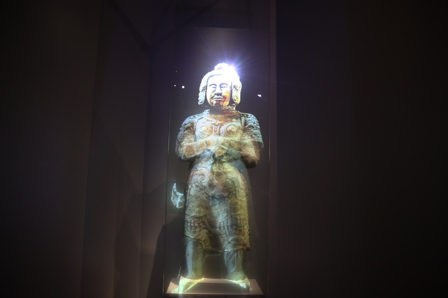 Chiêm ngưỡng di sản Phật giáo thời Lý qua công nghệ 3D mapping tại Bảo tàng Lịch sử quốc gia - Ảnh 9.