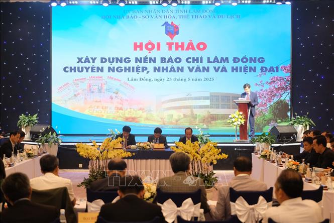 Định hướng nền báo chí Lâm Đồng bước vào kỷ nguyên số - Ảnh 1.