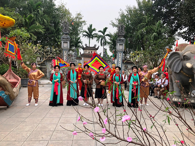 Hà Nội: Giữ lửa cho Hội hát chèo tàu Tổng Gối - Ảnh 1.