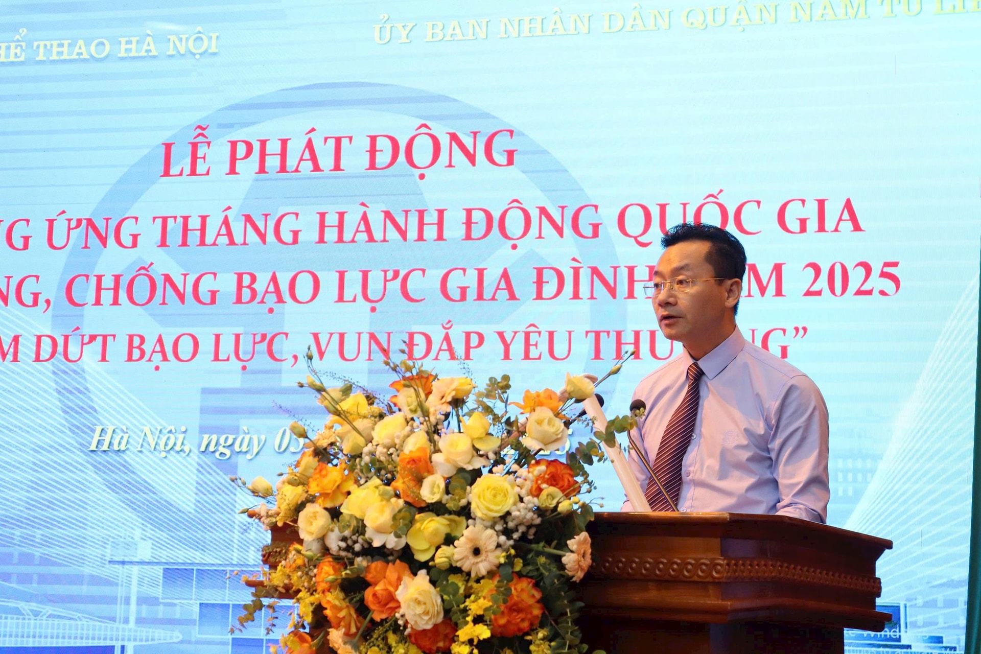 Hà Nội: Phát động Tháng hành động quốc gia về phòng, chống bạo lực gia đình năm 2025 - Ảnh 2.