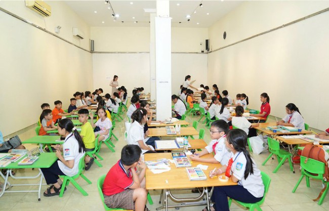 Sắc màu tuổi thơ tại Cuộc thi vẽ tranh thiếu nhi “Hải Phòng - Thành phố em yêu” - Ảnh 1.