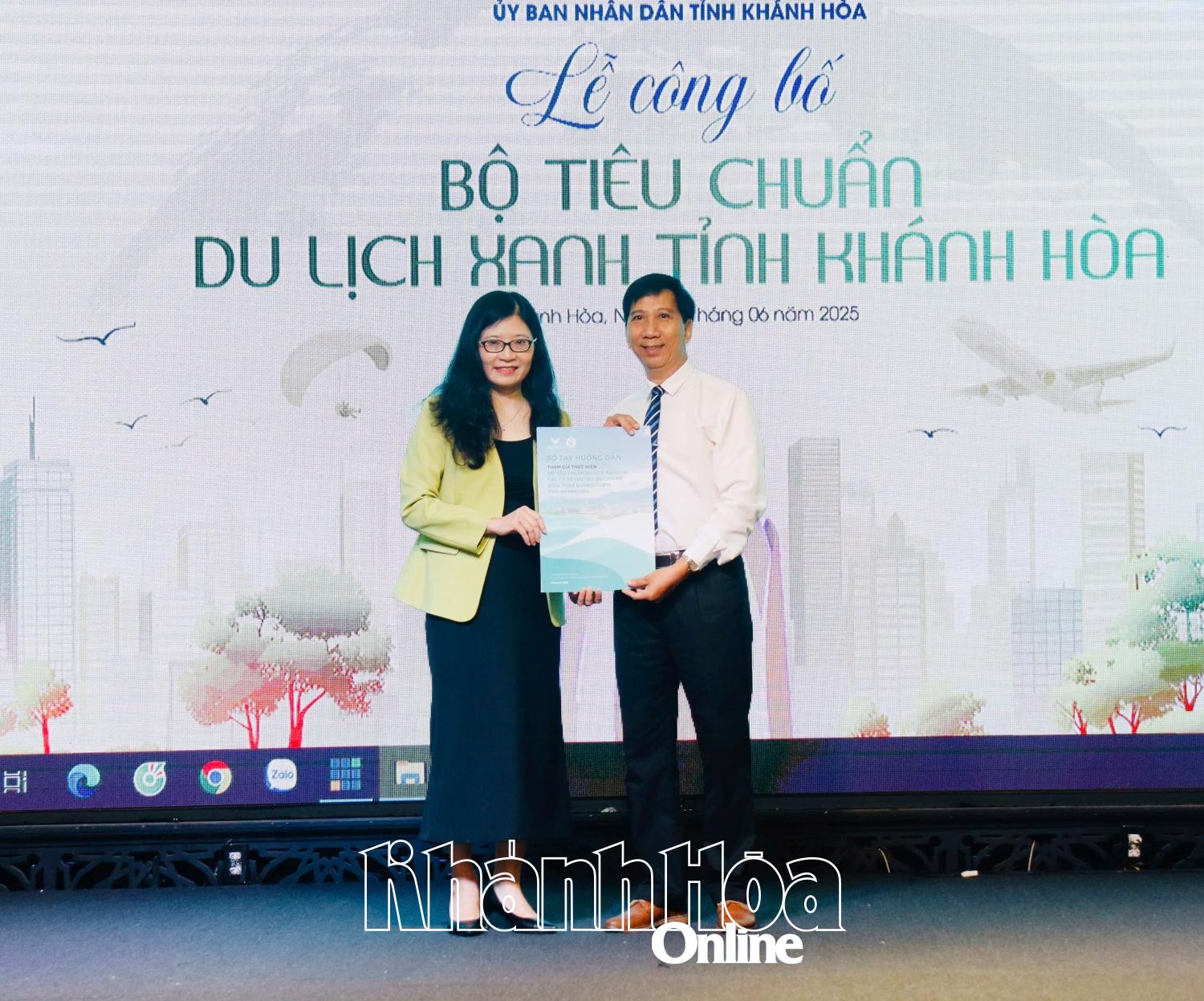 Công bố Bộ tiêu chuẩn Du lịch xanh tỉnh Khánh Hòa - Ảnh 3.