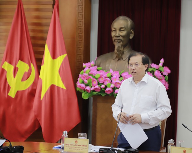 Bộ trưởng Nguyễn Văn Hùng chủ trì cuộc họp Ban Tổ chức Triển lãm thành tựu kinh tế - xã hội nhân kỷ niệm 80 năm Ngày Quốc khánh - Ảnh 2.
