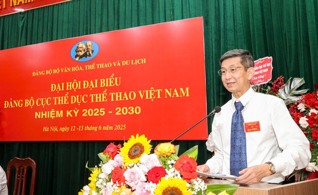 Cục TDTT Việt Nam tổ chức Đại hội Đại biểu Đảng bộ nhiệm kỳ 2025-2030 - Ảnh 2.