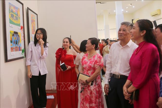 Trao thưởng Cuộc thi vẽ tranh thiếu nhi thành phố Cảng - Ảnh 3.