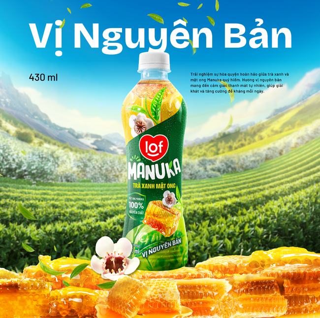 LOF chính thức ra mắt Trà xanh mật ong Lof Manuka: Nâng tầm trải nghiệm đồ uống cao cấp với sự kết hợp tinh hoa - Ảnh 4.